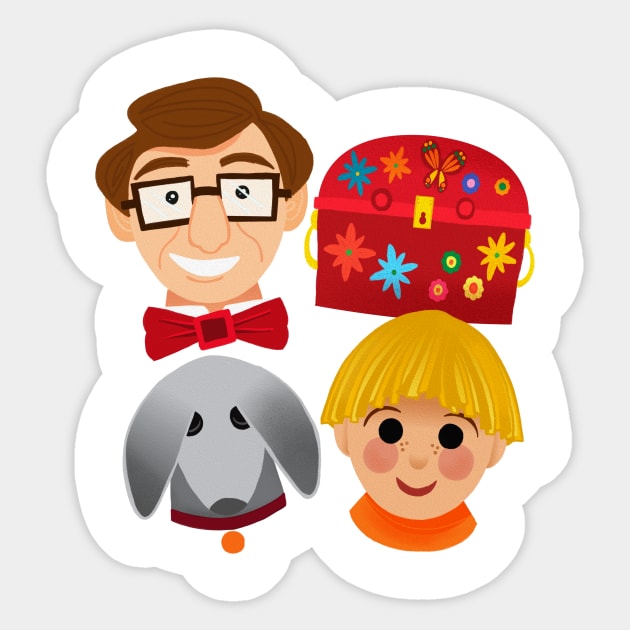 Mr. Dressup Sticker by ChrisPaulFarias